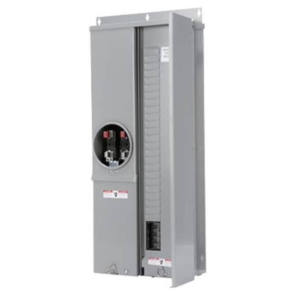 Load Center, MC, 24 Spaces, 200A, 120/240V AC, Main Circuit Breaker, 1 Phase